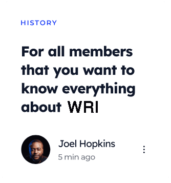 History
